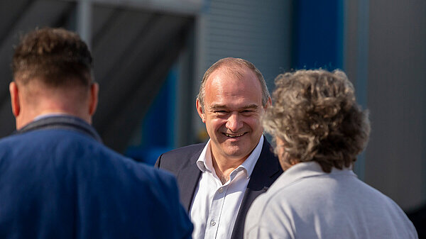 Ed Davey in conversation